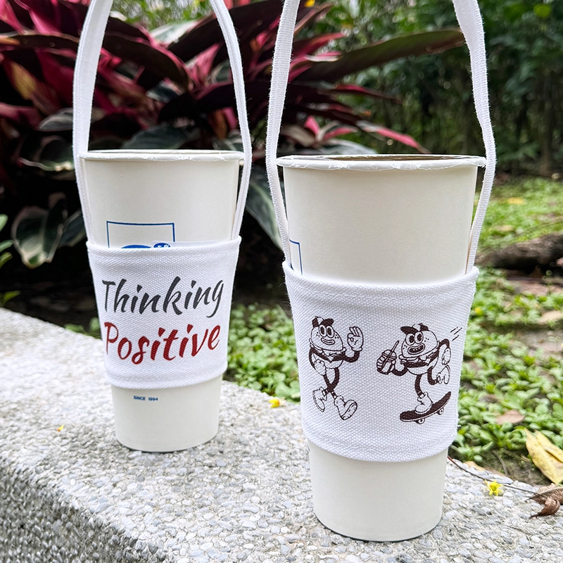HFPWP,客製化,帆布,飲料杯提袋,杯套,飲料杯隨手袋,LOGO印製