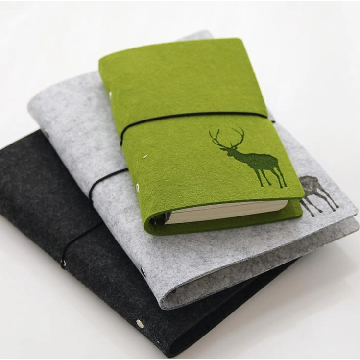 毛氈布,筆記本