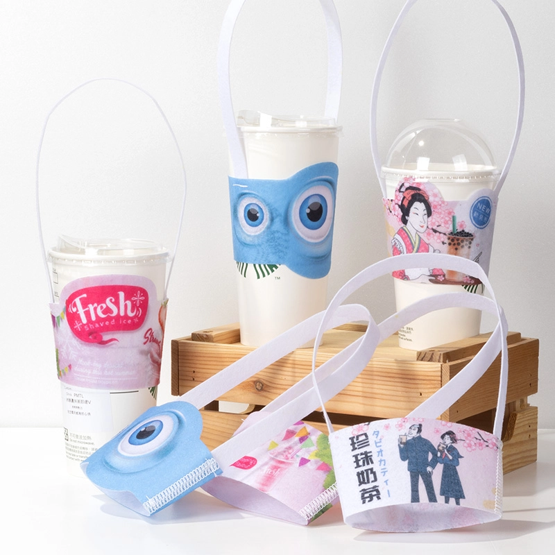 客製化,毛氈布,飲料杯提袋