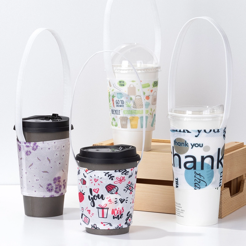 不織布,飲料杯提袋,環保,客製化